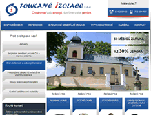 Tablet Screenshot of foukaneizolace.cz